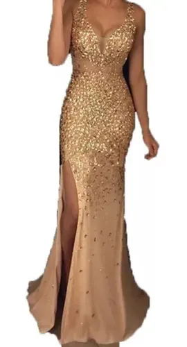 Vestido Largo Con Cuello De Dama De Honor Para Fiesta De Gra en venta en Canton China por sólo $ Mexico Vestido Largo Con Cuello De Dama De Honor Para Fiesta De Gra en venta en Canton China por sólo $ Mexico