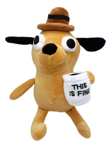 Juguetes De Peluche Para Perros This Is Fine Dog Teacup