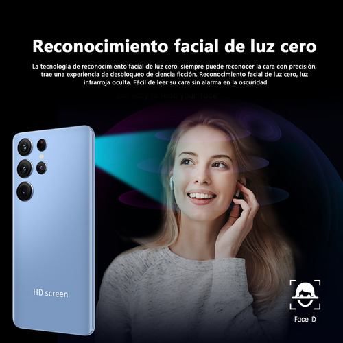 Android Celulares S22+ 5.0 Pulgadas Barato Ram512b Y Rom4gb