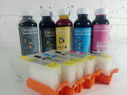 Cartuchos Rellenables Compatibles Canon Pgi-250 251 Ix6820