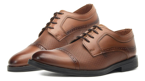 Zapato Bostoniano De Vestir Para Hombre Formal Oficina