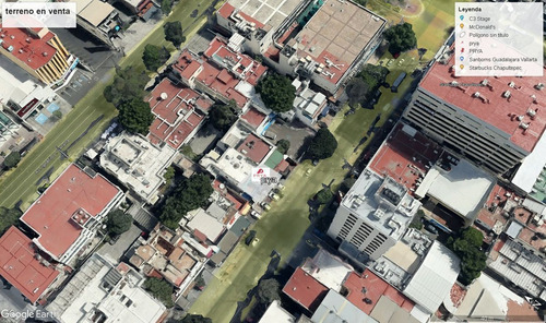 Terreno En Venta Zona Chapultepec, Guadalajara Jalisco.
