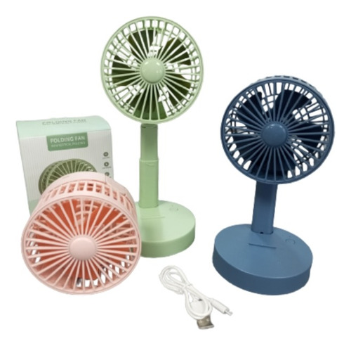 Mini Ventilador Recargable Usb 