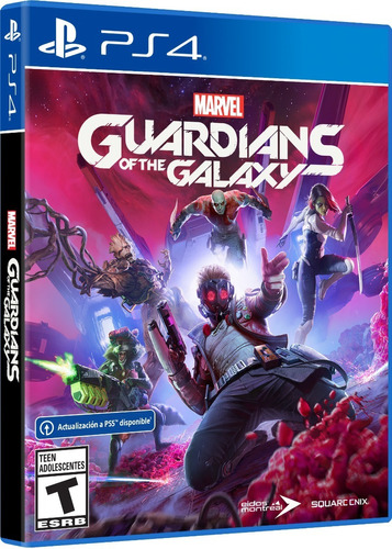Marvel Guardians Of The Galaxy - Ps4 - Mipowerdestiny