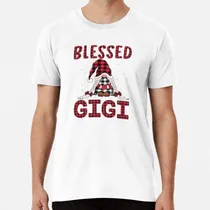 Comprar Remera Blessed Gigi Gnomes Red Plaid Pattern Algodon Premium
