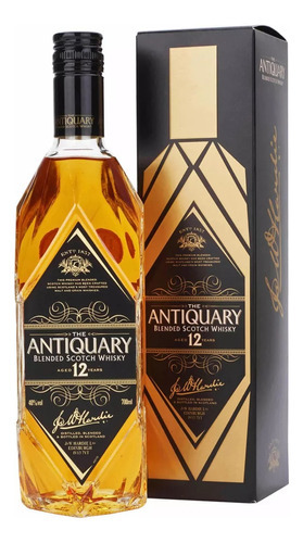 Whisky Escoces The Antiquary Blended 12 Anos Original 700ml