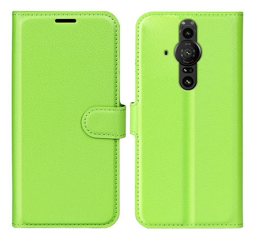 Funda De Tpu Con Textura Litchi Para Sony Xperia Pro-i