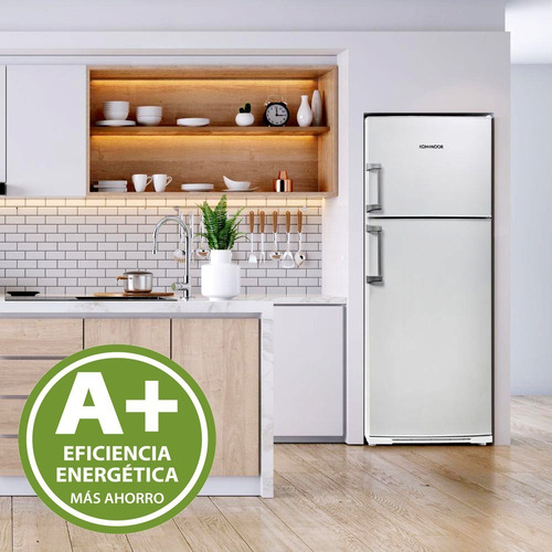 Imagen 5 de 11 de Heladera Con Freezer Kohinoor Kd4394blanca 416 Litros Outlet