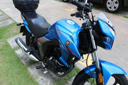 Haojue Dk 150 2018 Azul Partida Elétrica