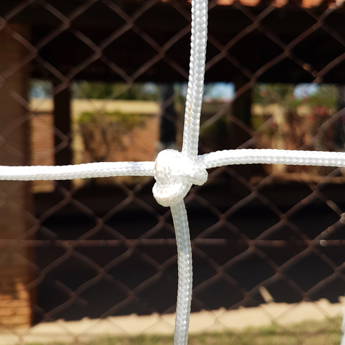 Rede Proteção Quadra / Campo 30x20 Fio 4mm Malha 15cm Seda