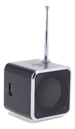 Alto-falante Portátil De Rádio Fm Digital Td-v26 Mini Fm Rad