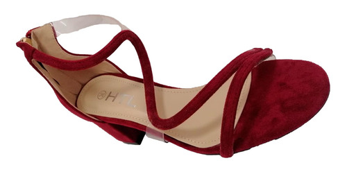 Imagen 1 de 1 de Sandalia De Mujer W-55 Vino