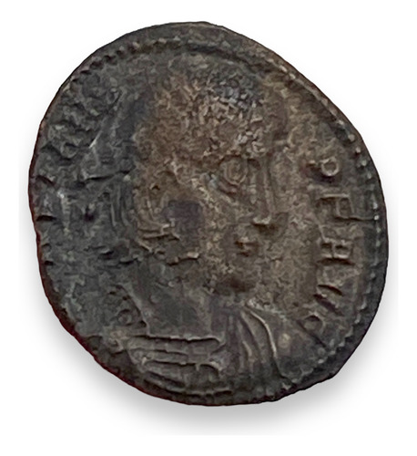Moneda Antigu Romana Constantino Ii Dos Victorias 337-361 Dc (Usado)