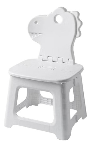 Silla Plegable, Taburete Plegable Con Respaldo, Reposapiés