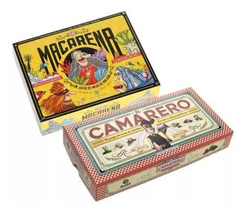 El Camarero + La Macarena Juegos De Mesa Maldón Combo E.full