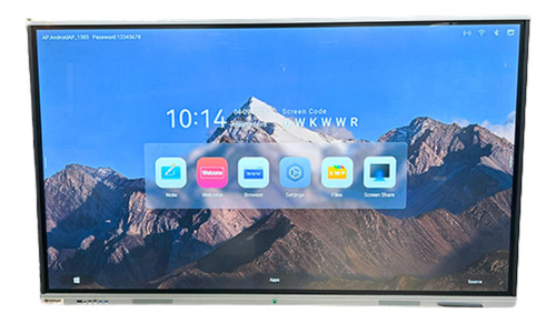 Tela Interativa 85'' + Sistema Ops