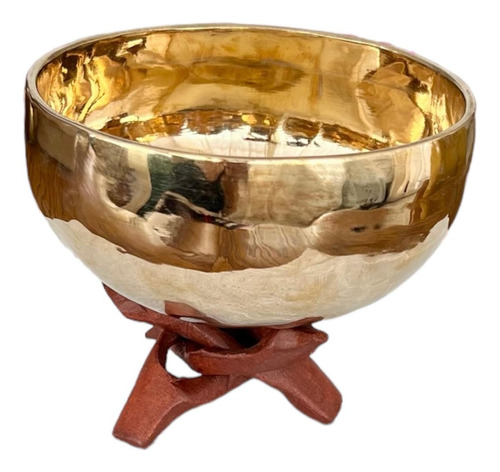 Trípode Soporte De Madera Para Cuenco Concha Bola De Cristal
