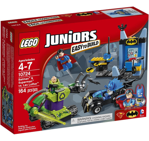 Construccion Lego 10724 Batman Y Superman Contra Lex Luthor