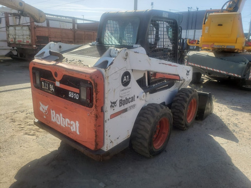Imagen 3 de 9 de Minicargadora Frontal Bobcat S-510 Año 2017