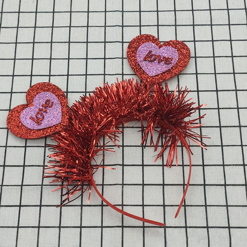Diadema Para Tocado Del Día De Valentín, Accesorios