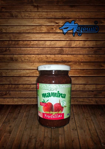 Mermelada De Frutillas Mamina Light, Yeruti. Pack X 6. 400gr