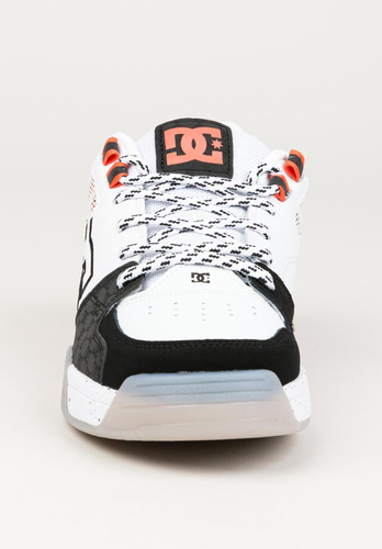Imagen 3 de 9 de Tenis Dc Shoes Versatile White Black Blue Skate Hombre