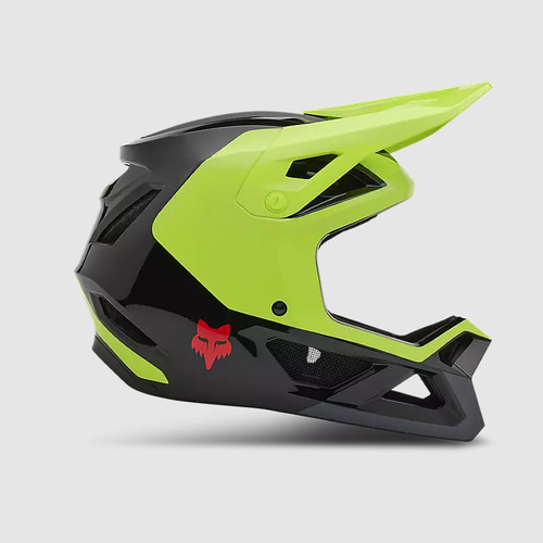 Casco Bicicleta New Rampage Barge Amarillo Fox Talla Xl