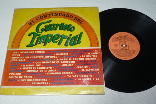 Jch- Cuarteto Imperial El Continuado Del Cumbias Lp