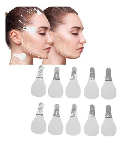 60 Uds Cinta De Estiramiento Facial, Parche De