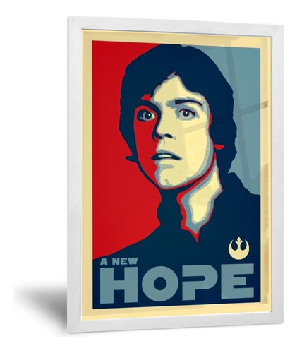 Cuadro - Star Wars Luke Skywalker Pop Art - 20x30 Cm