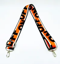 Comprar Correa Strap Carteras Regulable Intercambiable Frases On Off Rojo Negro Y Blanco
