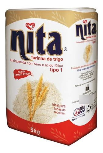 1 Farinha De Trigo Nita Especial 5kg