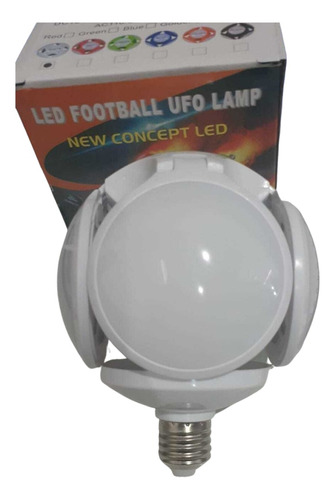 Ampolleta Led Plegable Lámpara Forma Pelota Futbol 