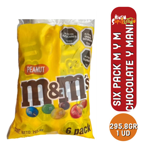 Six Pack Chocolate M Y M Maní - M&m - M Y M