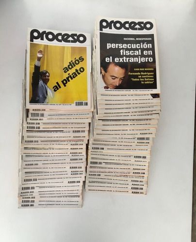 Lote De 52 Revistas Proceso Año 1997