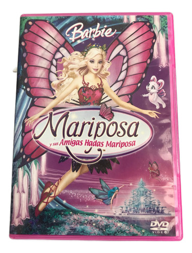 Película Barbie - Mariposa Y Sus Amigas Hadas Mariposa - Dvd (Usado)
