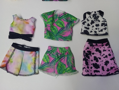 Barbie Accesorios Ropa Conjuntos Shorts (Usado)