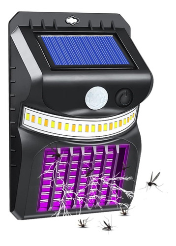 Pack X2 Focos Led Uv Solar Mata Mosquito Killer Muymo®