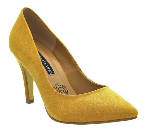 Vizzano scarpin on sale amarelo