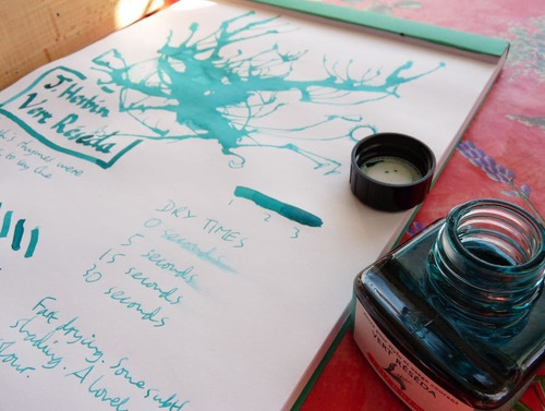 Tinta J.herbin Pluma Fuente - 30 Ml - Vert Reseda