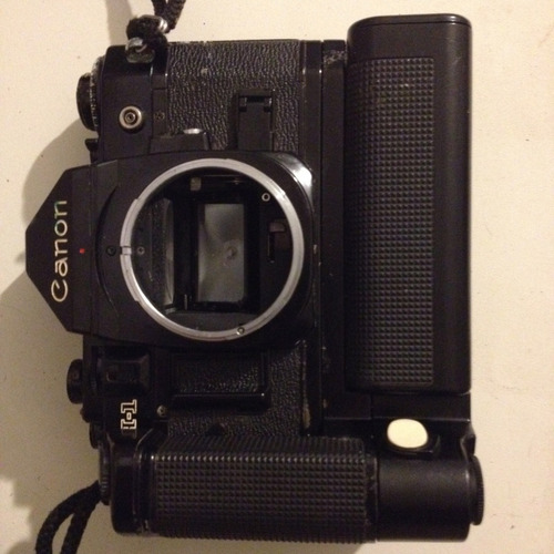 Câmera Fotográfica Analógica Canon A-1 Com Motordrive