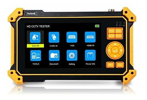 Hd 3100 Cctv Tester Coaxial Camara 5 Tft Lcd Pantalla 4