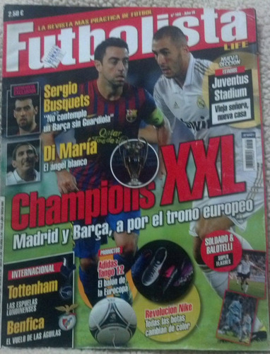 Revista Futbolista Con Barcelona Messi, Del 2009, De España