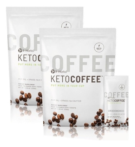 30 Sobres De Keto Coffe Capuccino It Works