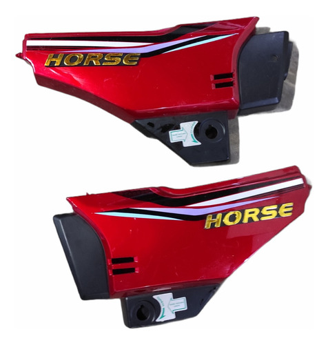 Tapas Laterales Horse 1 Rojas Empire Keeway 150cc