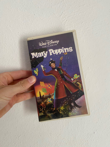 Mary Poppins Pelicula En Vhs Disney Videovisa 1era Edición (Usado)