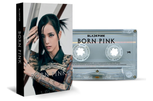 Blackpink Born Pink Clear Cassette Jisoo