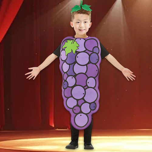 Disfraz De Uva Para Niños Cosplay Disfraz De Fruta De