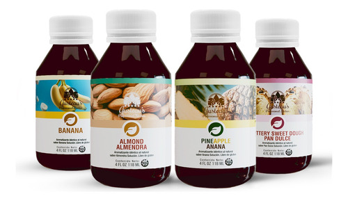 Combo, 4 Emulsiones Exclusivas Gusteau's® Para Pastelería