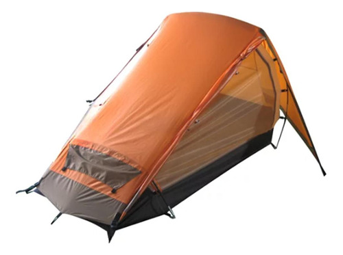 Barraca 1 Pessoa Guepardo Everest Laranja P/ Camping Acampar